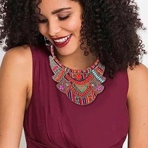 Handmade Necklace Embera indigenous of Colombia